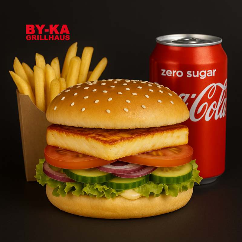 Menü 12 – Halloumi Burger